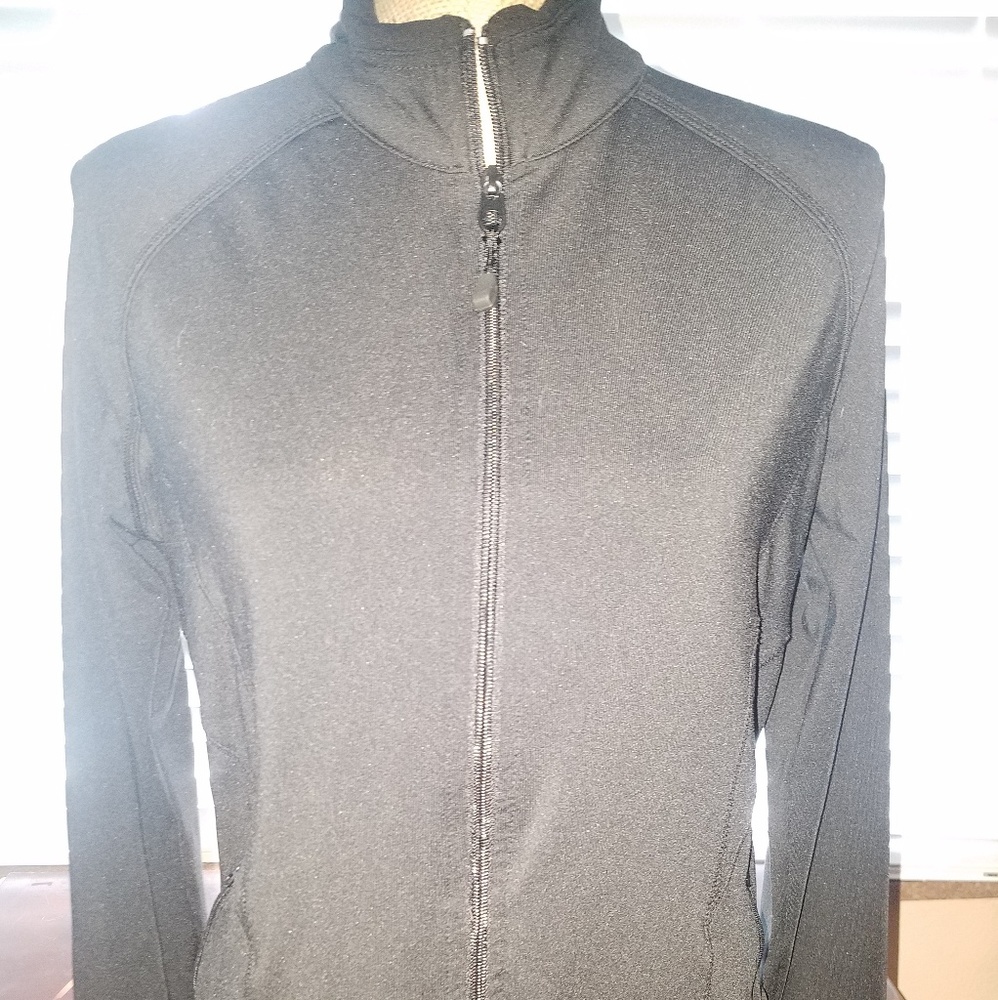 Zip up athletic jacket